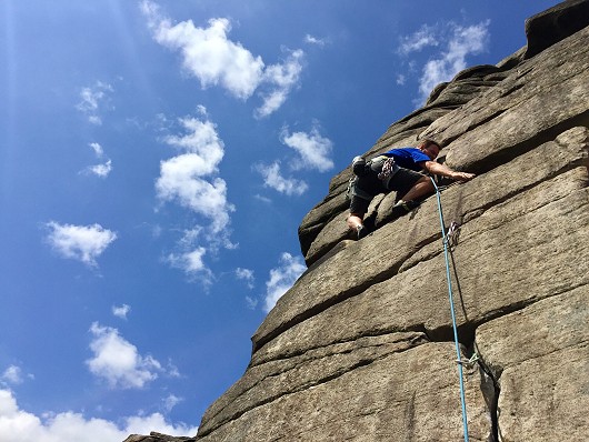 Heather Wall, probably my favourite Stanage route   © Alex 74