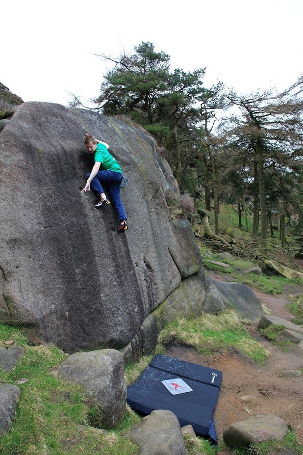 Bouldering at The Roaches  © Mike Hutton