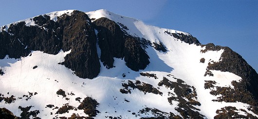 Approaching the Upper Couloir of Stob Ghabhar   © Colin Wells