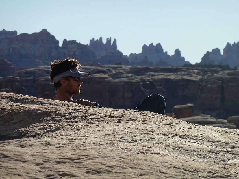 Looking out over Canyonlands  © Ferdia Earle