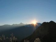 Sunrise on the Inca Trail