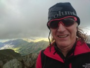 Mid July on crib Goch, coldest for a while