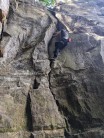 Struggling at the crux