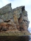 Enjoying the sea cliffs of Skye