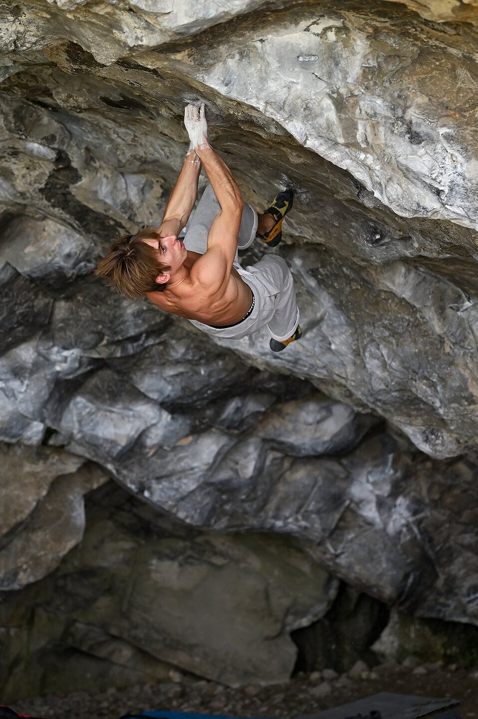 Kieran was inspired to try the line after seeing Jack Palmieri's video  © Ray Wood
