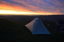 Testing out the new tent on Bynack More