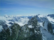View from the summit of Aiguille de la Tsa
