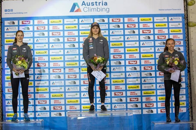Jessy Pilz won the first event by a small margin.  © Heiko Wilhelm