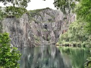 A shot of vivian Quarry in Llanberis