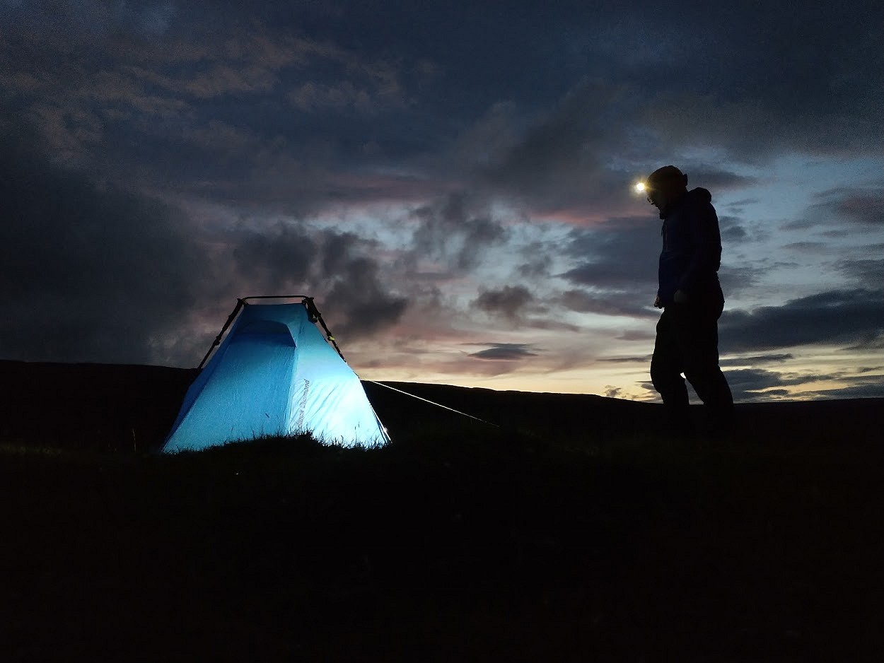 Lighter than most double walled tents, more protective than a tarp or bivvy... the best of both worlds?  © Toby Archer