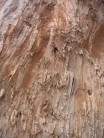 N.Gresham on Zawinul Syndicate 7c+, Grande Grotta Cave, Kalymnos