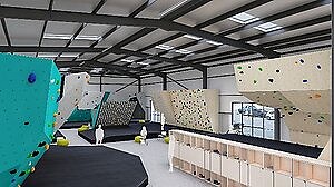 Duty Managers, Roc-Bloc bouldering, Cardiff