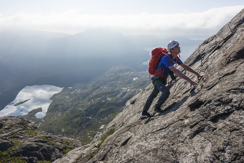 Is this the most fun you can have in Scotland, without a rope?  © Dan Bailey