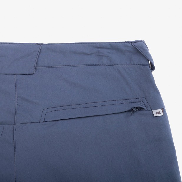 Men's rear pocket detail - with zip  © Mountain Equipment