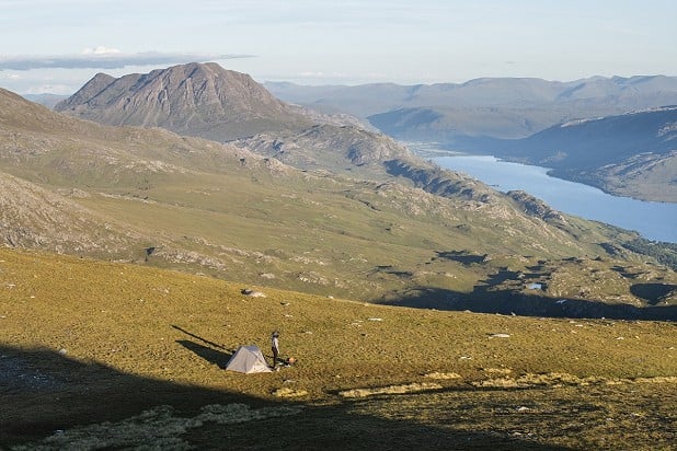 Slioch from our high camp  © James Roddie