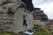 The thin traverse on Drop the Dead Donkey