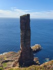 Standing on the Old Man of Hoy.