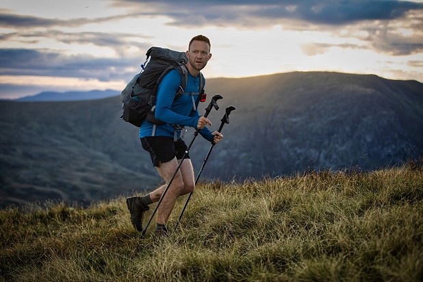 James Forrest on his 14-day Wainwrights round  © www.inov-8.com Dave MacFarlane