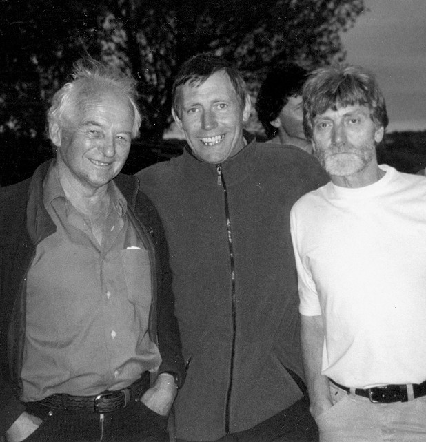 Roy Brown, Adrian Garlick & Dave Crilly  © Tony Howard Collection
