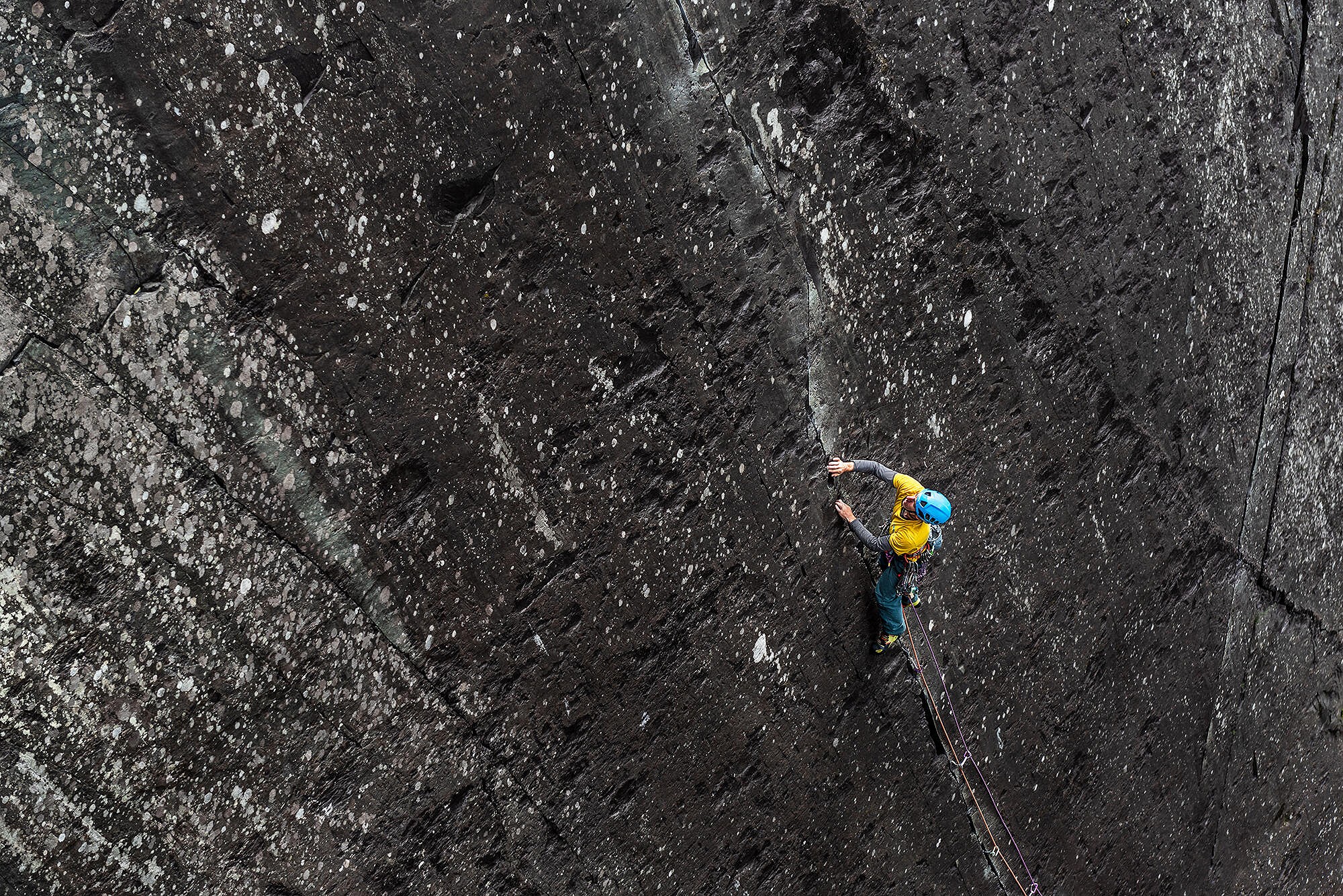 'Trad climbing is always my discipline of choice' - James McHaffie  © Marc Langley