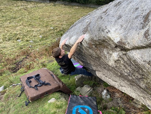 Max Roberts on the rising finish of Yorkshire 8a  © It’s all about the journey