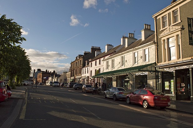 The town of Moffat is a highlight of the trail  © Ronald Turnbull