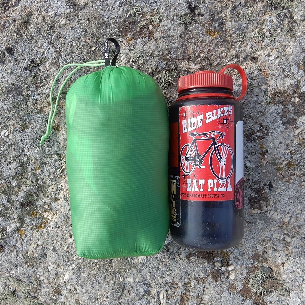 Packed in its stuff sack...  © UKC Gear