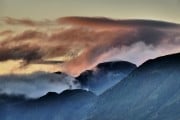 Great Gable emerging from some early mist<br>© allenp