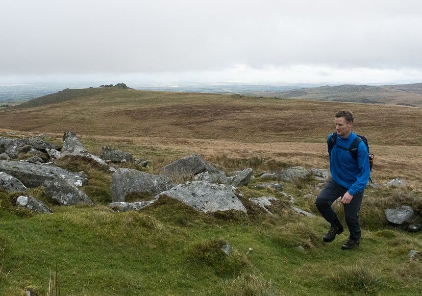 Damp, windy, but fairly mild - the Ridgeline is well suited to these sort of conditions   © Dan Bailey