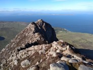 Looking out over the Firth of Clyde from the Arran mountains