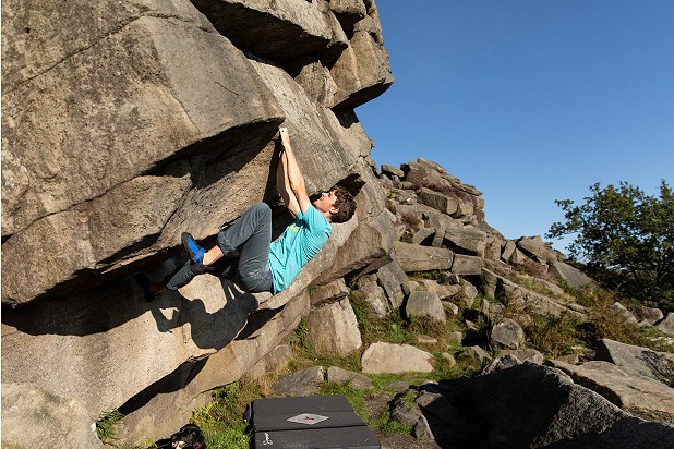 The TN Pro has a stiff, supportive midsole and 4.2mm of rubber on the toe  © Nick Brown - UKC