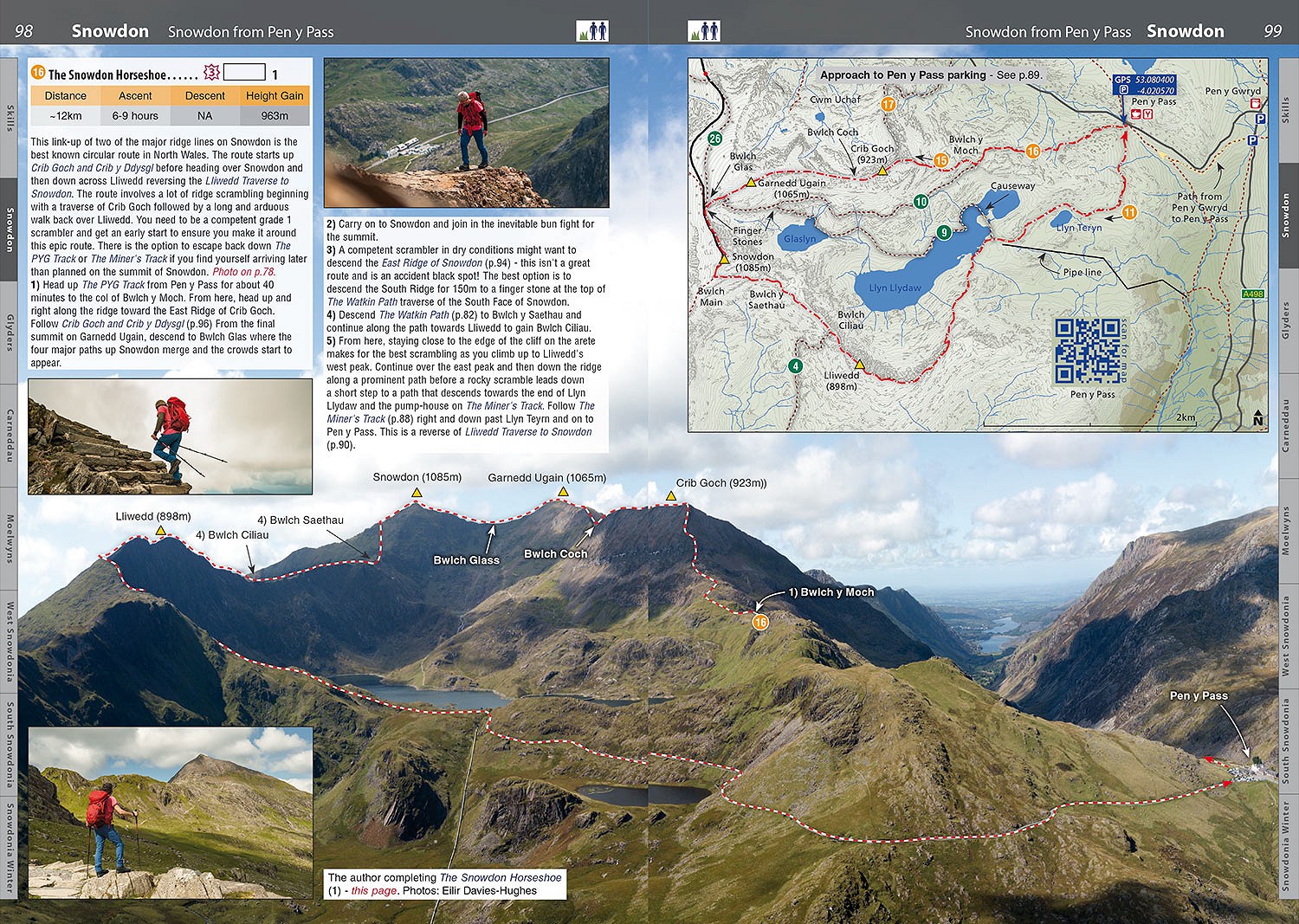 Snowdonia Mountain Walks and Scrambles - DPS 3  © Rockfax