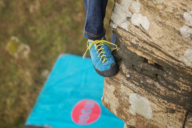 A soft feel gives good friction for smearing, but less in the way of edging performance  © UKC Gear