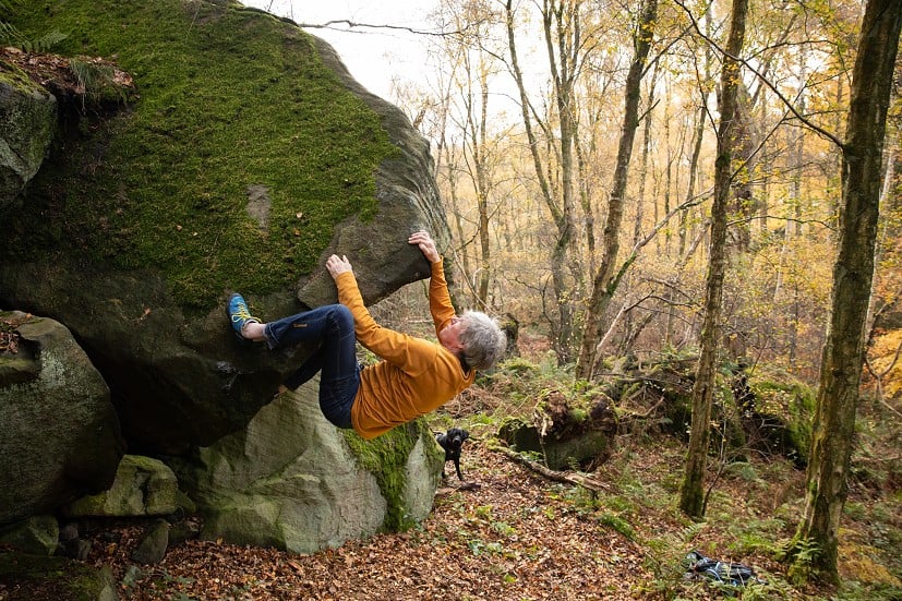 Less rubber on the heel for hooking on steep ground  © UKC Gear