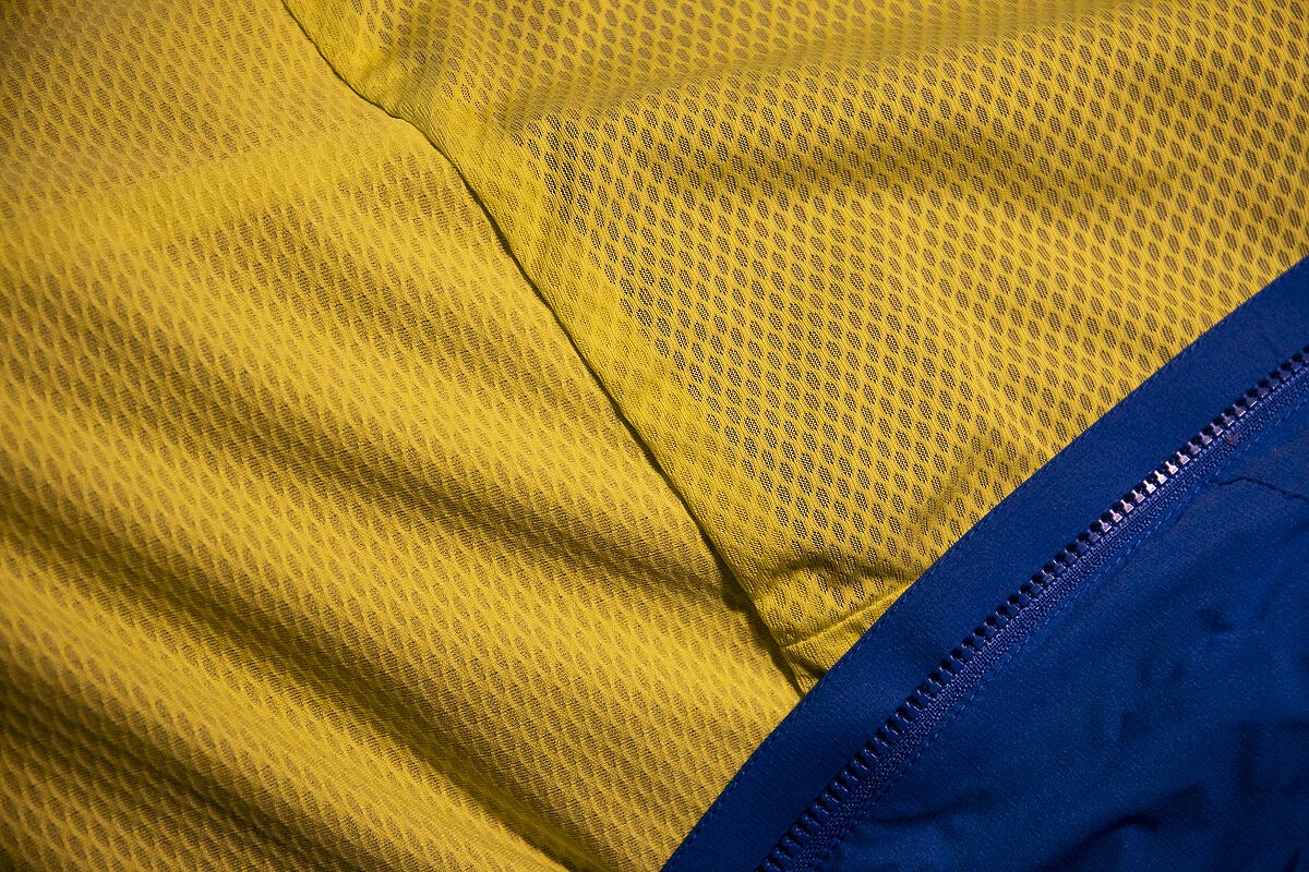 The liner zones the more open Airflow and the thicker Wicking fabrics  © UKC/UKH Gear