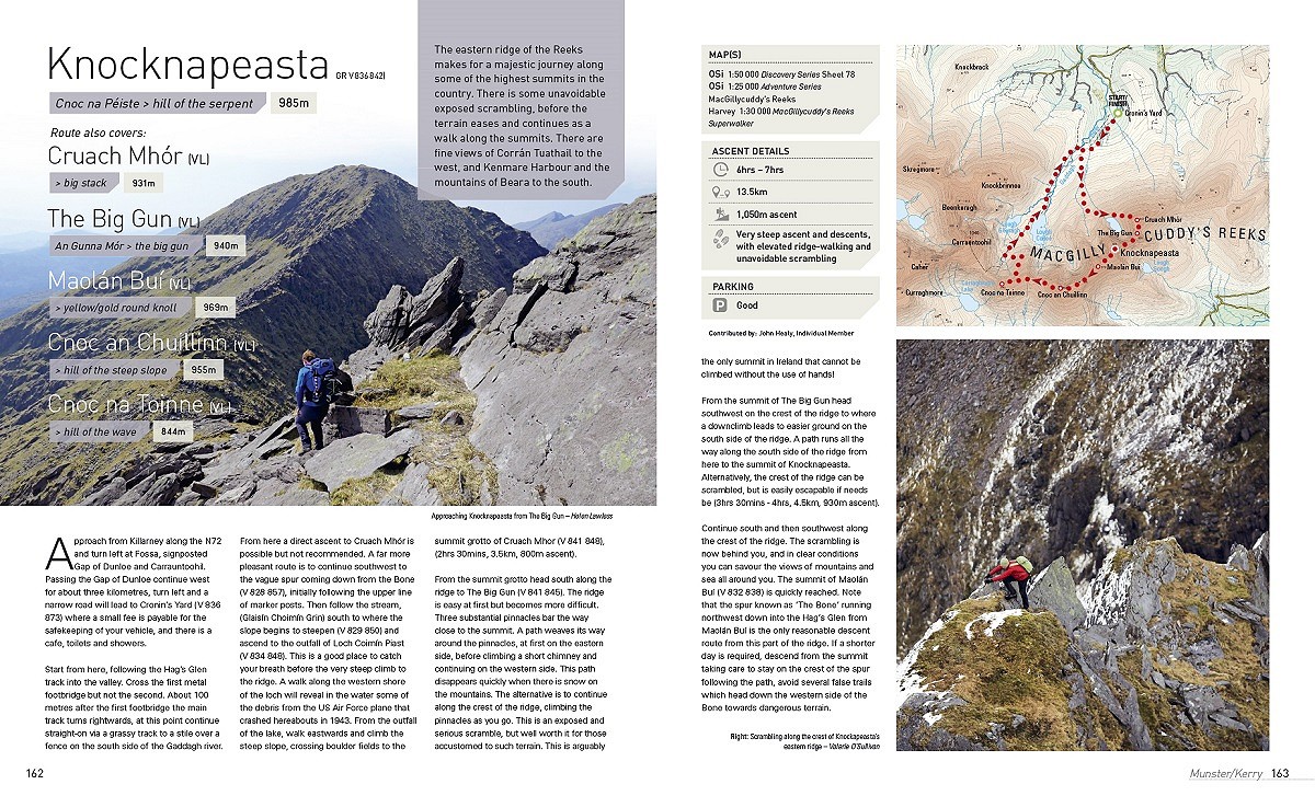 The mighty east Reeks ridge is an absolute must  © Mountaineering Ireland
