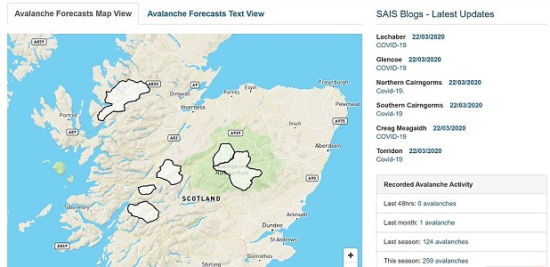 With six forecast regions, and loads of detail, SAIS is an essential winter tool  © SAIS