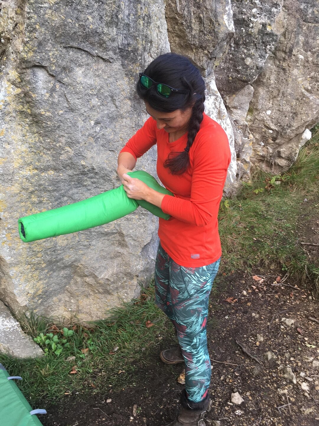 The exceptional lofting power of the Coreloft means it 'inflates' on removal, and behaves like a windsock when stuffed  © UKC Gear