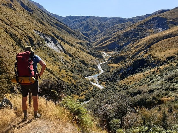 The trail boasts remote river valleys...  © Katrina Megget