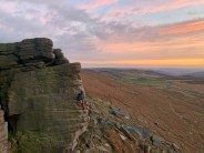 Sunset at Stanage
