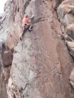 Nice route, crimpy and groove to anchors