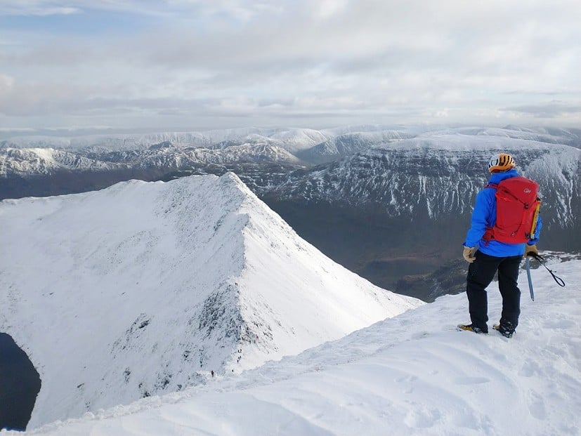 Testing the Halcyon on a classic Lakeland winter mountain day  © Toby Archer