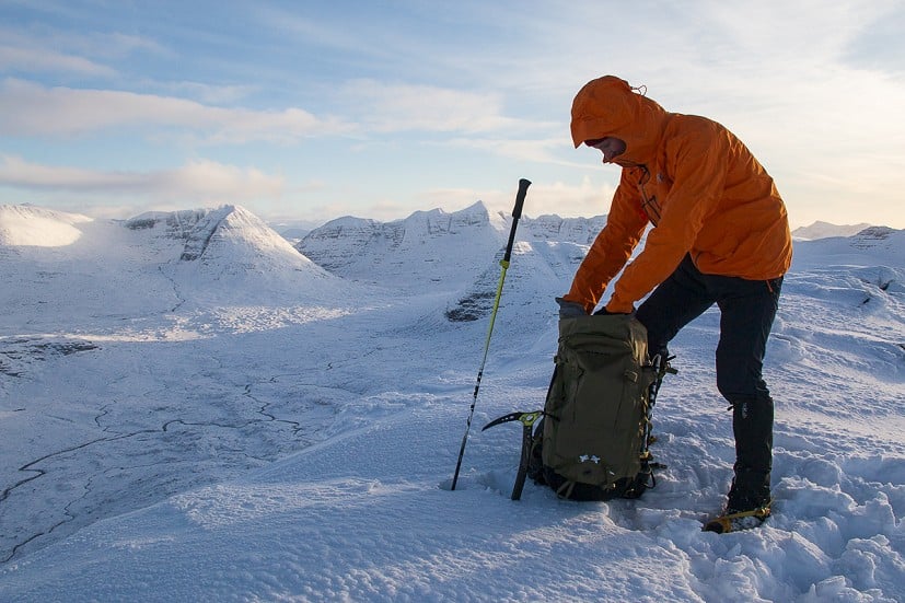 For big winter loads, a generous-sized and hardwearing pack with a robust carrying system has a lot to be said for it  © Dan Bailey