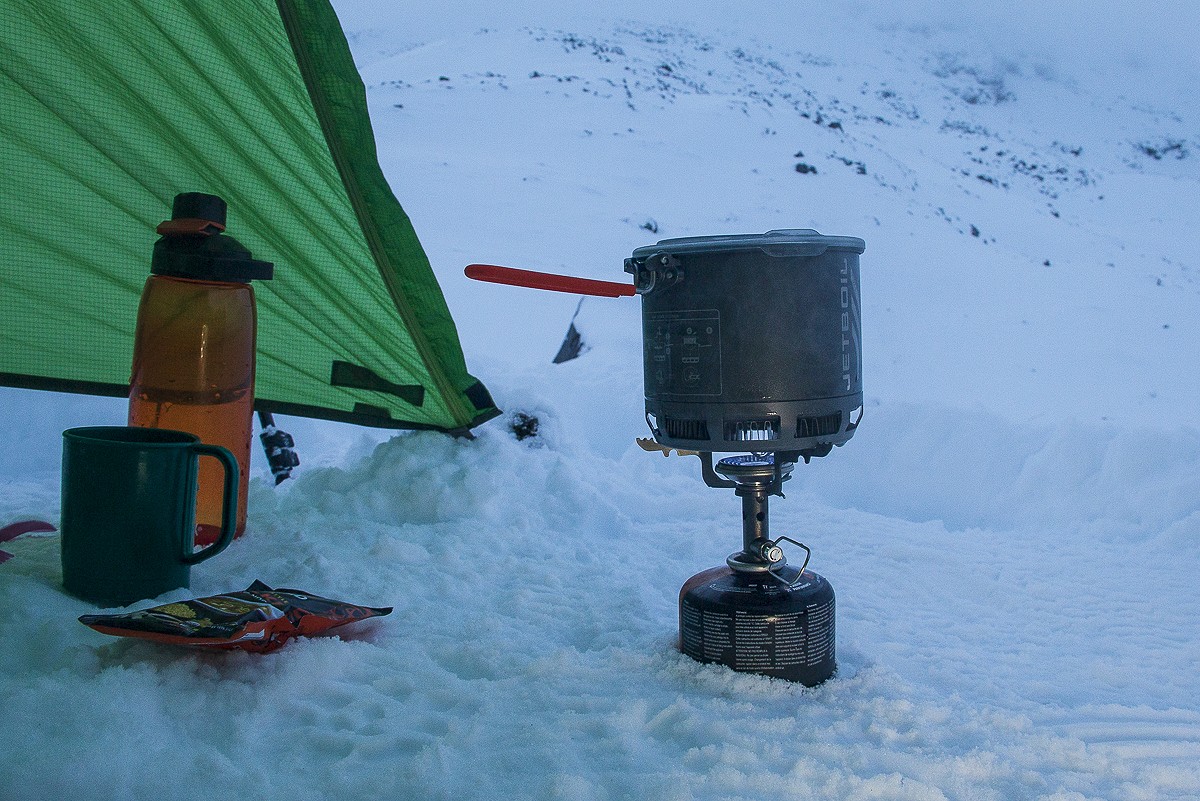 It's relatively powerful for a small, lightweight canister-top stove  © Dan Bailey