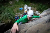 Ryan Anderson on White Rose Flake, Brimham Rocks