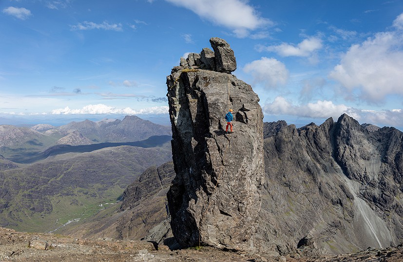 The abseil off the In Pinn is a highlight of many hillwalking careers   © Nick Brown
