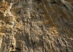 Mark Glaister on the magnificent Long Sleep (6b+) at Never Sleeping Wall.
