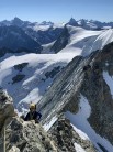 On the East ridge of Mont Blanc de Cheilon