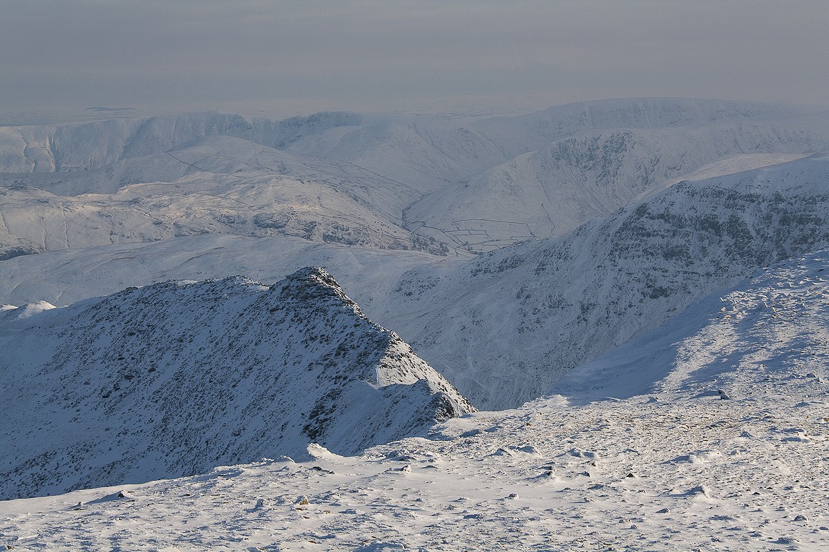 Full winter conditions on the fells create a whole different order of challenge to snow-free conditions  © Dan Bailey