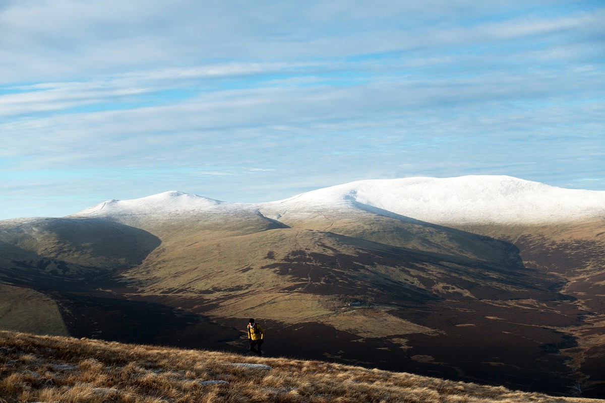 Snow-capped Skiddaw on a Bob Graham reccy  © Rob Greenwood